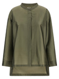 'S Max Mara Bicolor Polyester Blouse