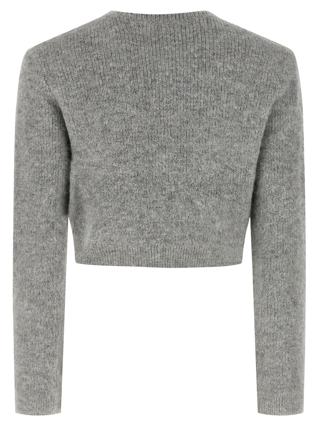 Self-Portrait Gray Polyester Cardigan