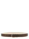 Brunello Cucinelli Brown Calfskin Regular Belt