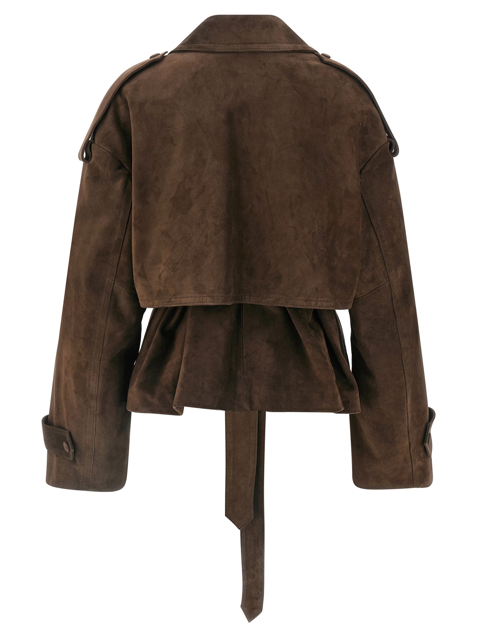 Armarium Brown Calfskin Leather Jacket