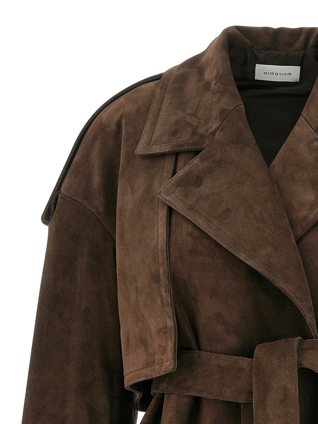 Armarium Brown Calfskin Leather Jacket