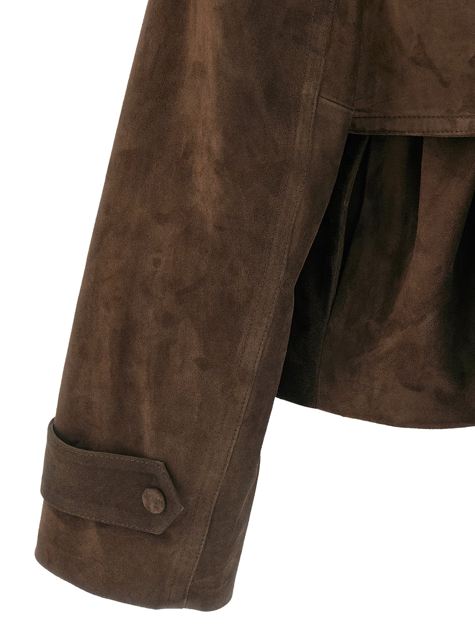 Armarium Brown Calfskin Leather Jacket