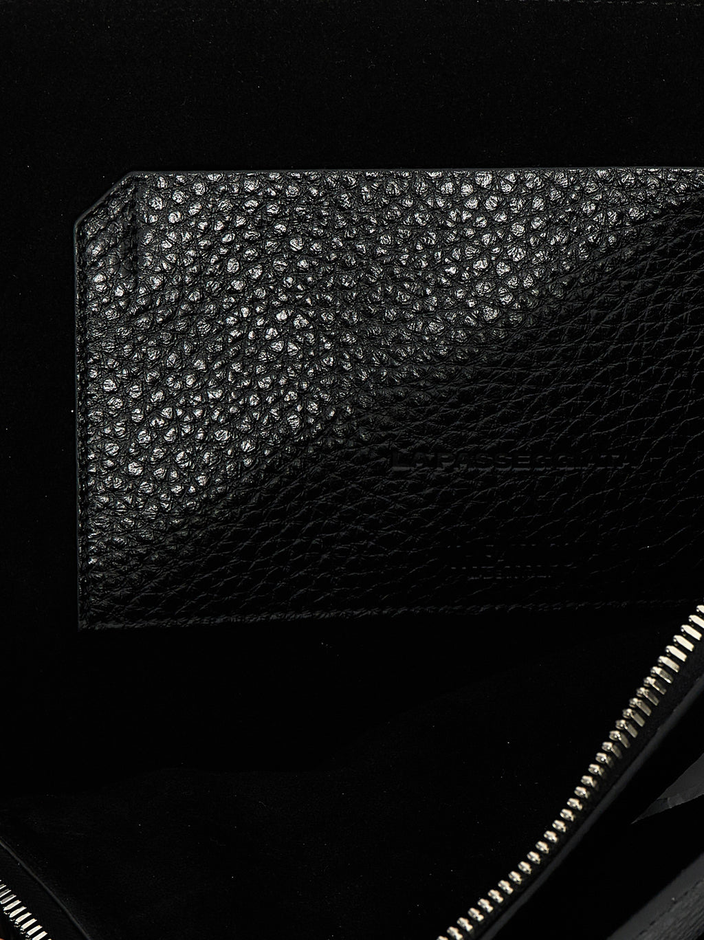The Attico Black Calfskin Shoulder Bag