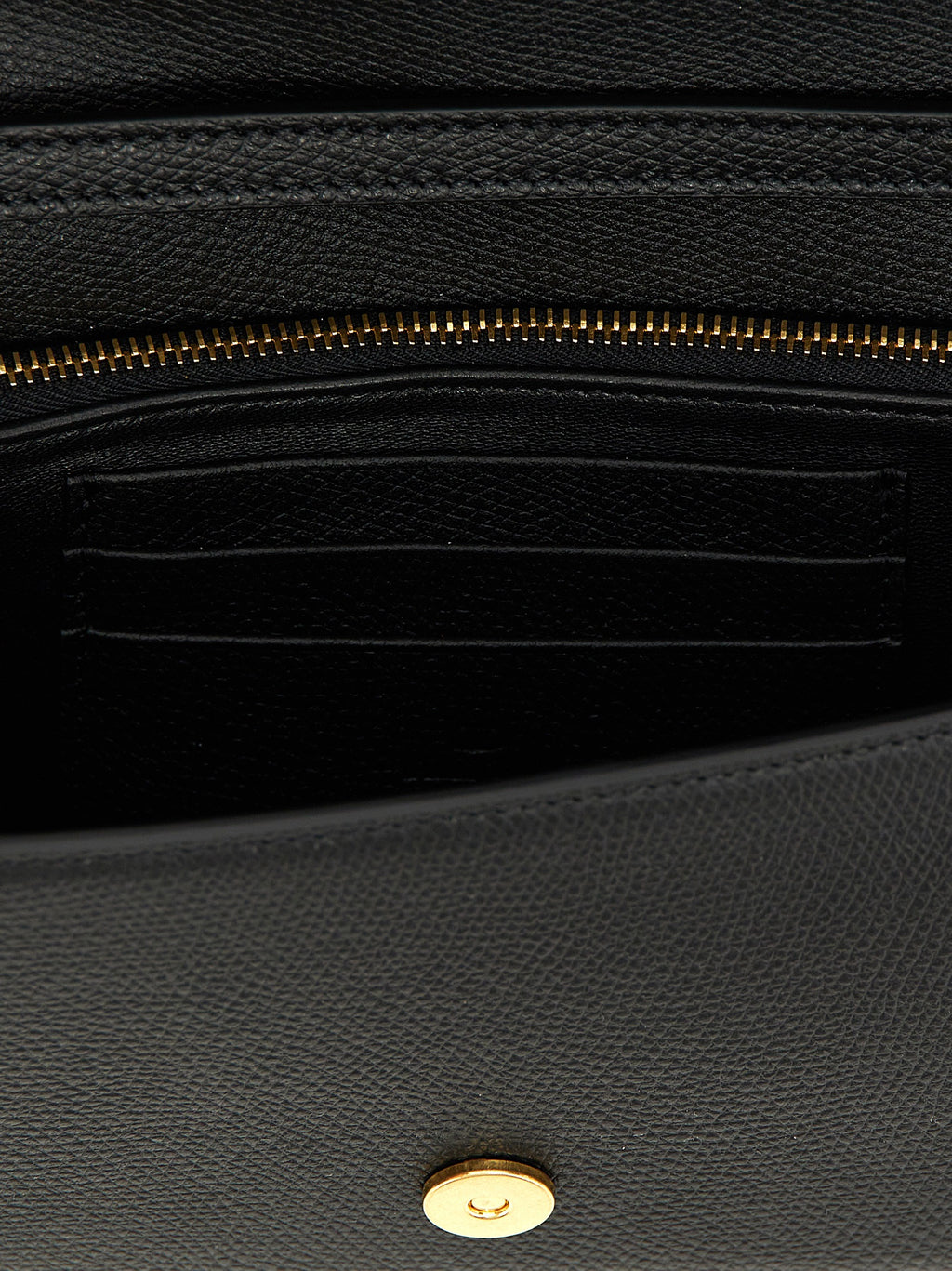 Valentino Garavani Black Calfskin Shoulder Bag