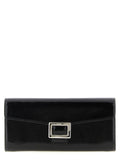 Roger Vivier Black Calfskin Cardholder