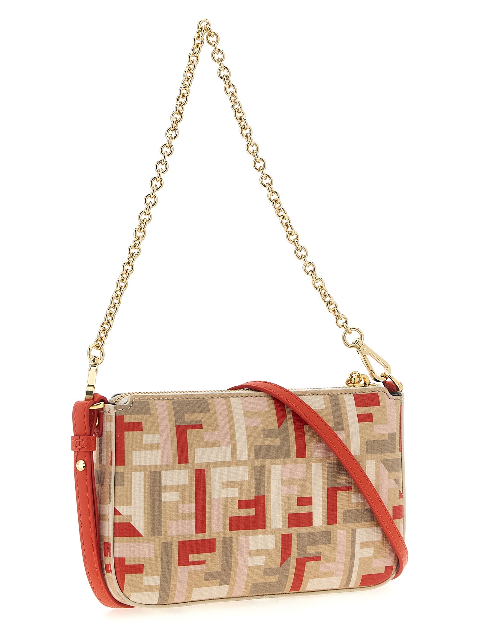 Fendi Multicolor Polyethylene Clutch Bag