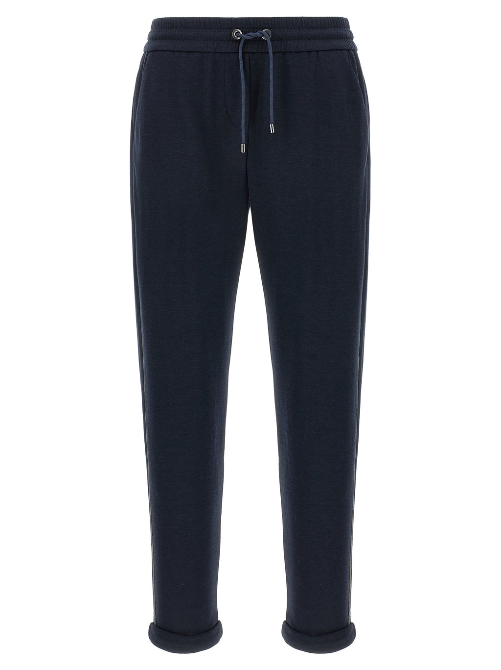 Brunello Cucinelli Blue Cotton Joggers (Workout Pants)