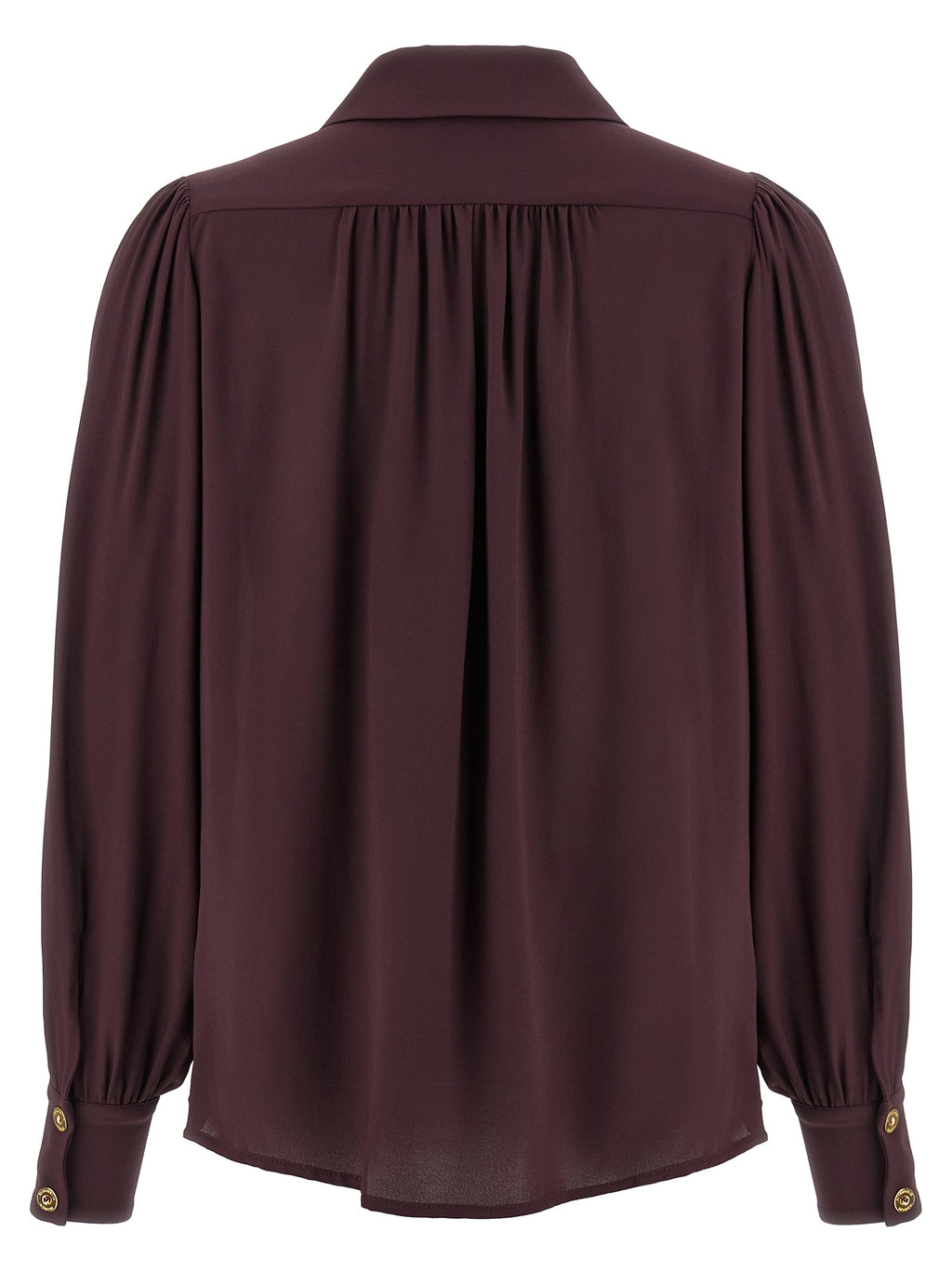 Elisabetta Franchi Purple Viscose Blouse