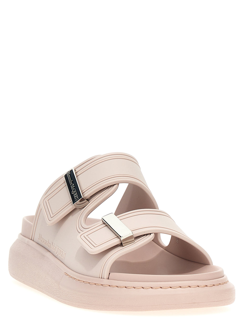 Alexander McQueen Multicolor Rubber Slides
