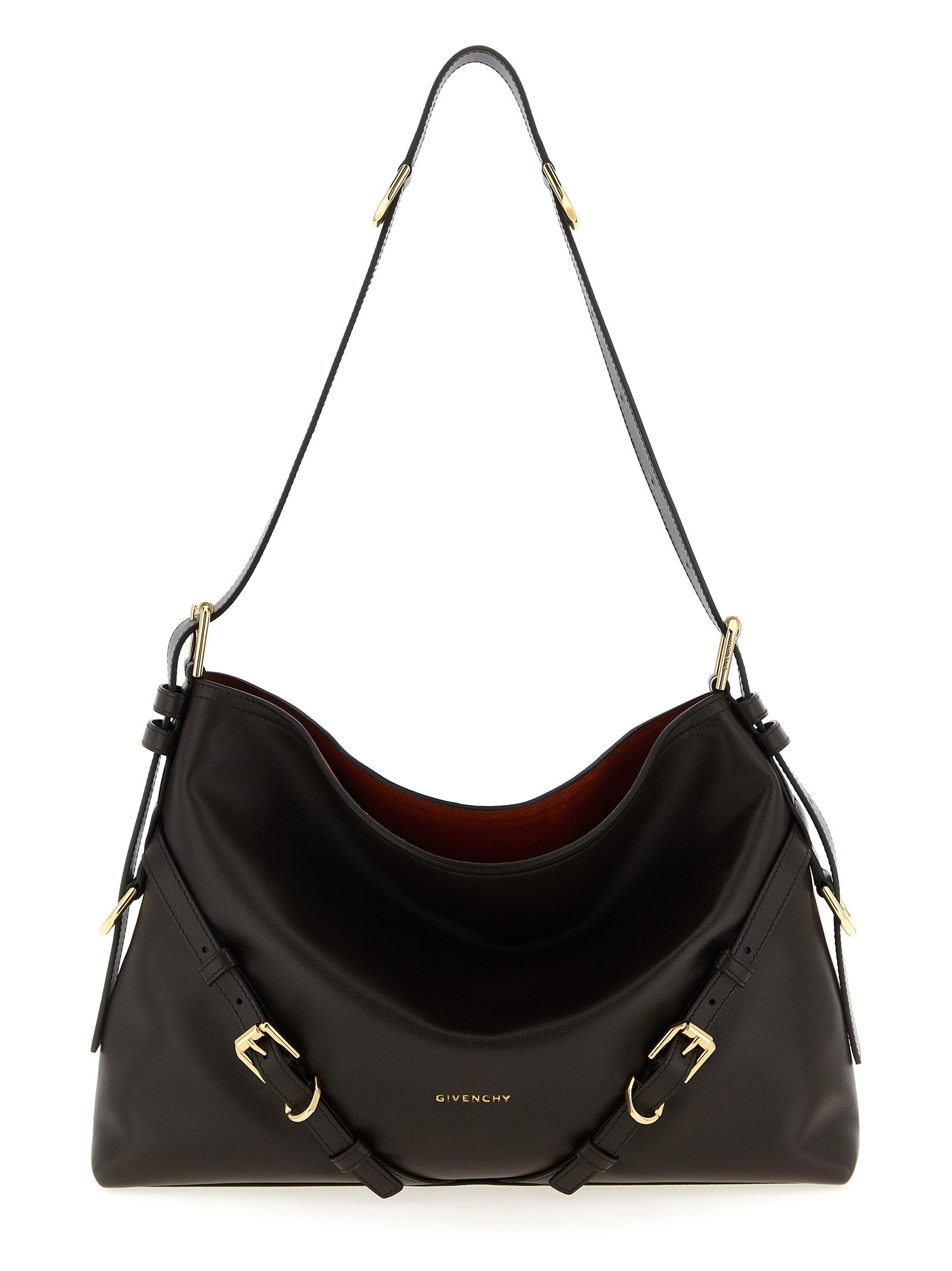 Givenchy Brown Calfskin Shoulder Bag