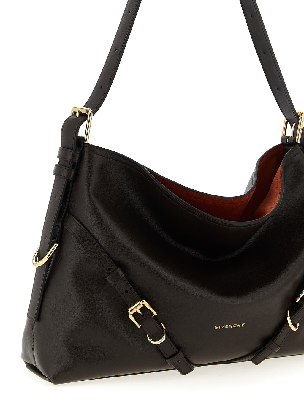 Givenchy Brown Calfskin Shoulder Bag
