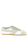 Dries Van Noten Gray Calfskin Sneakers
