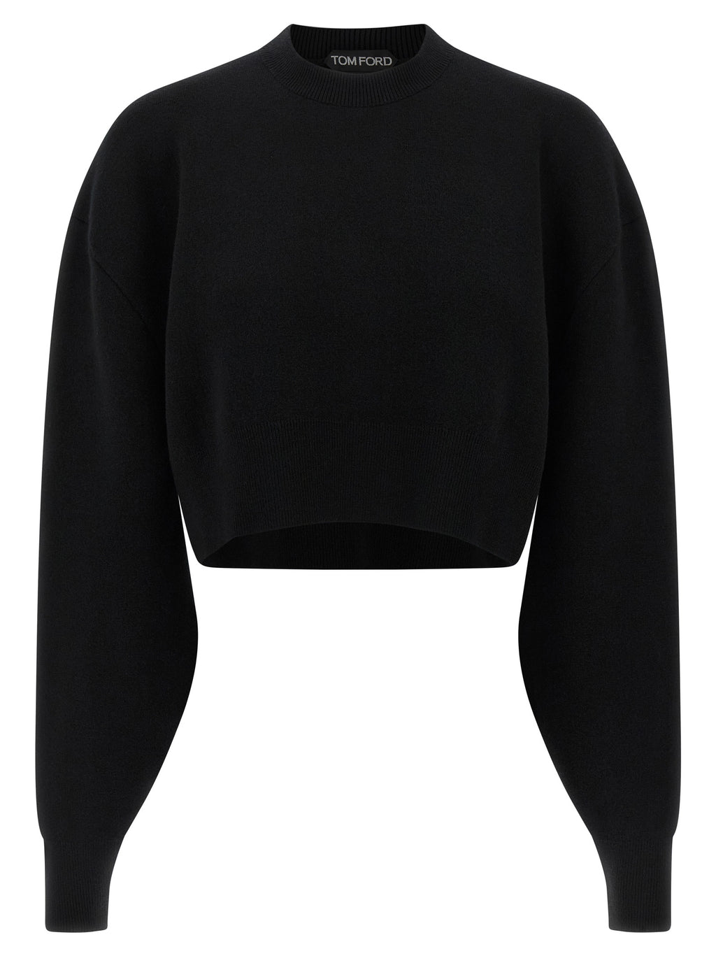 Tom Ford Black Virgin Wool Cardigan