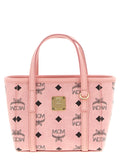 MCM Multicolor Polyethylene Tote Bag
