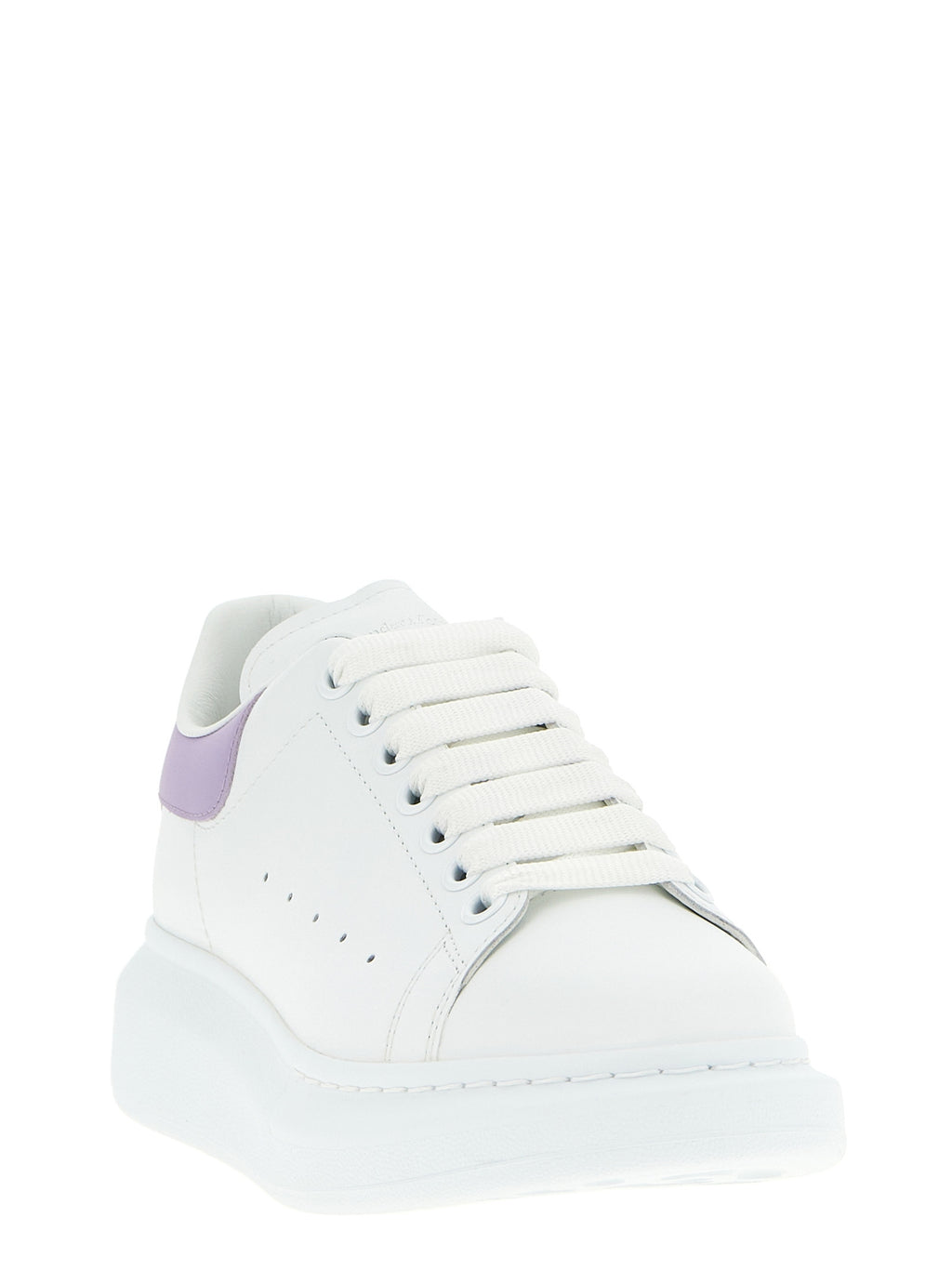 Alexander McQueen Purple Calfskin Chunky Sneakers