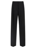 Elisabetta Franchi Black Polyester Casual Pants