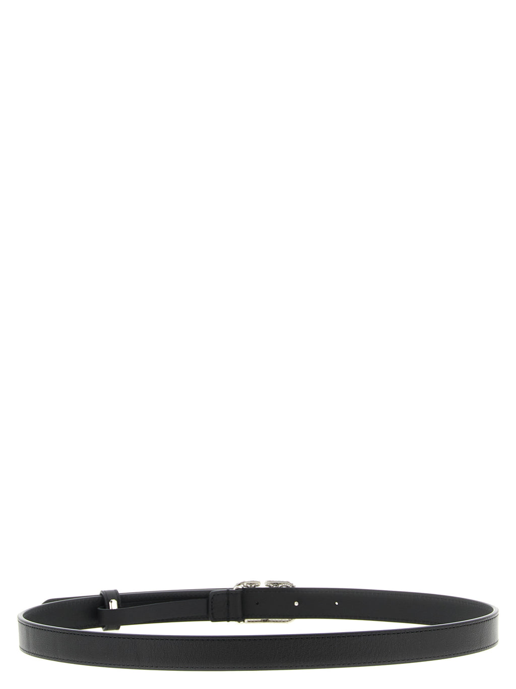 Valentino Garavani Black Calfskin Regular Belt