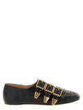 Chloé Black Lamb Leather Ballet Flats