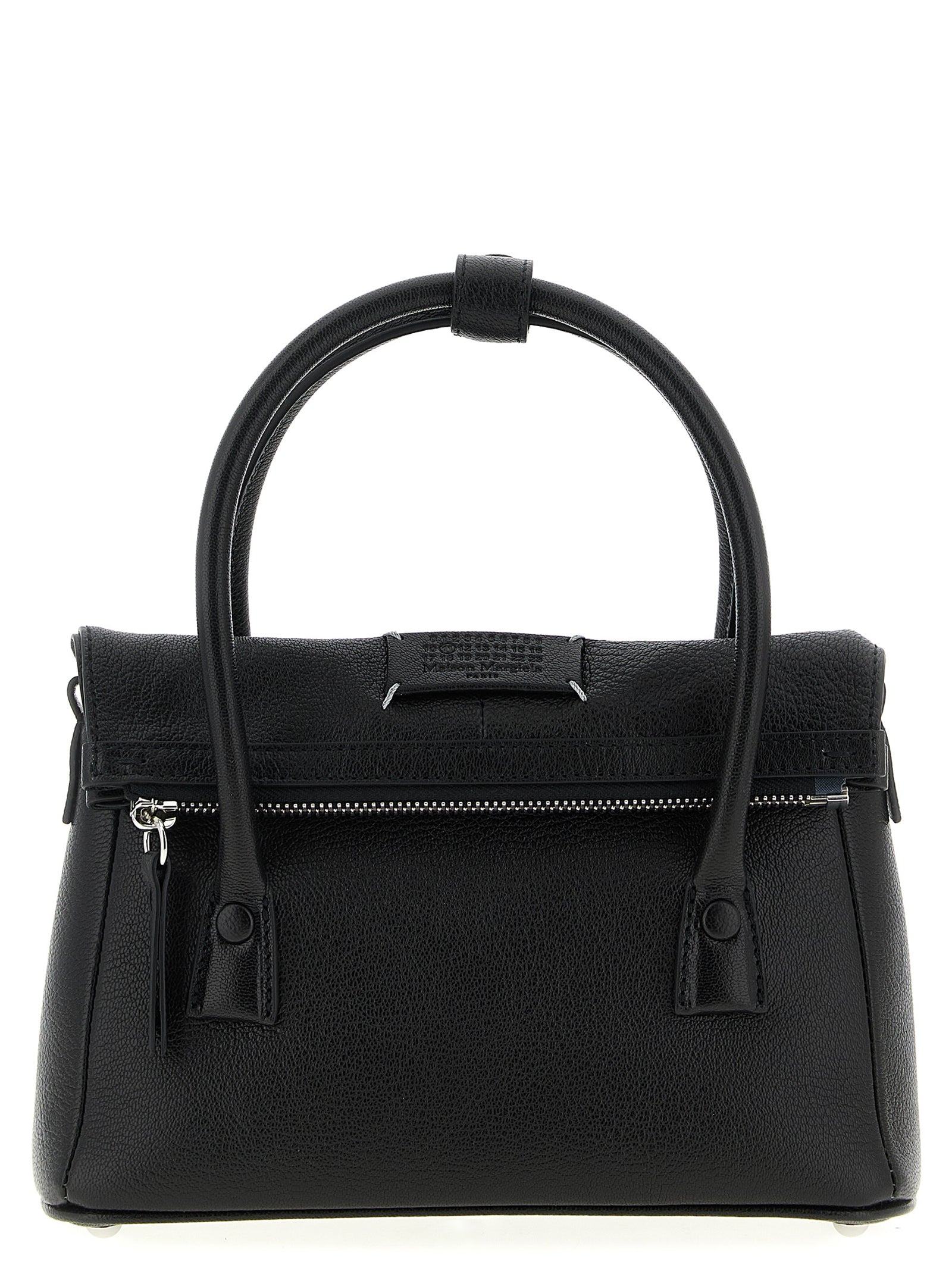Maison Margiela Black Cashmere Handbag