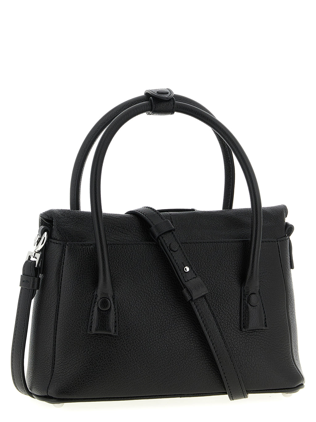Maison Margiela Black Cashmere Handbag