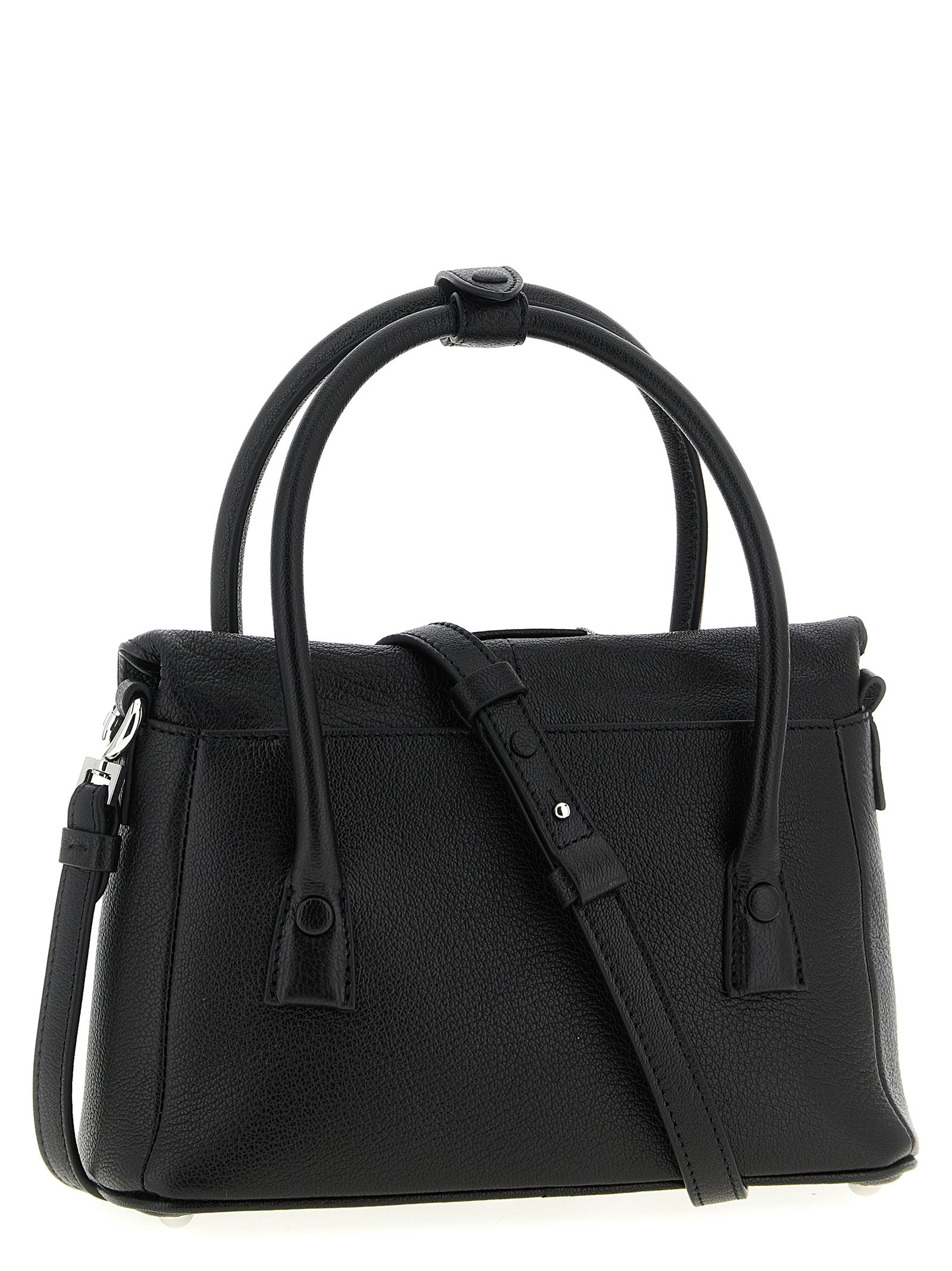 Maison Margiela Black Cashmere Handbag
