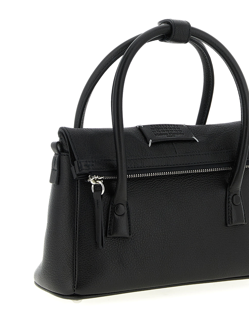 Maison Margiela Black Cashmere Handbag