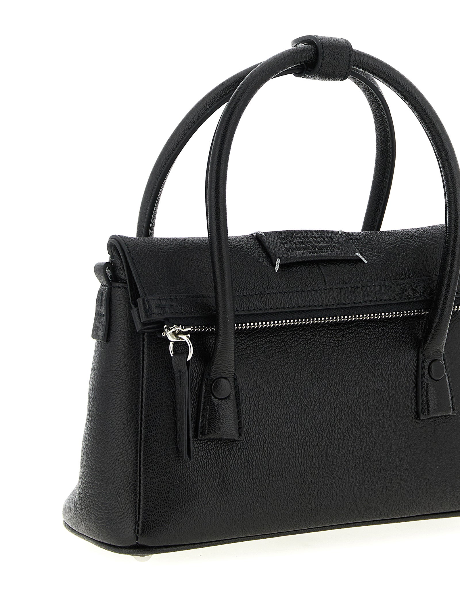 Maison Margiela Black Cashmere Handbag