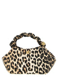Ganni Brown Calfskin Handbag
