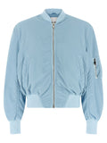 The Attico Blue Polyamide Bomber