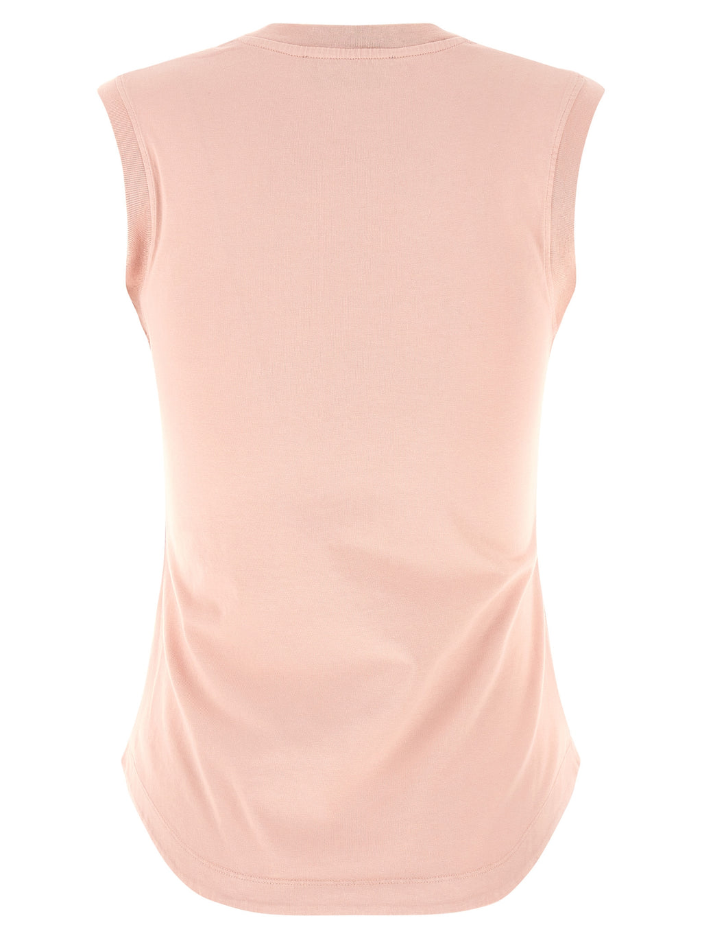 The Attico Multicolor Cotton Sleeveles T-Shirt