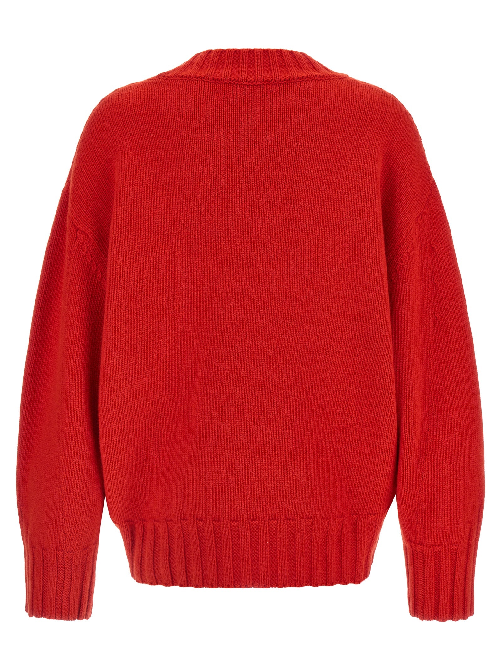 The Attico Multicolor Virgin Wool Cardigan