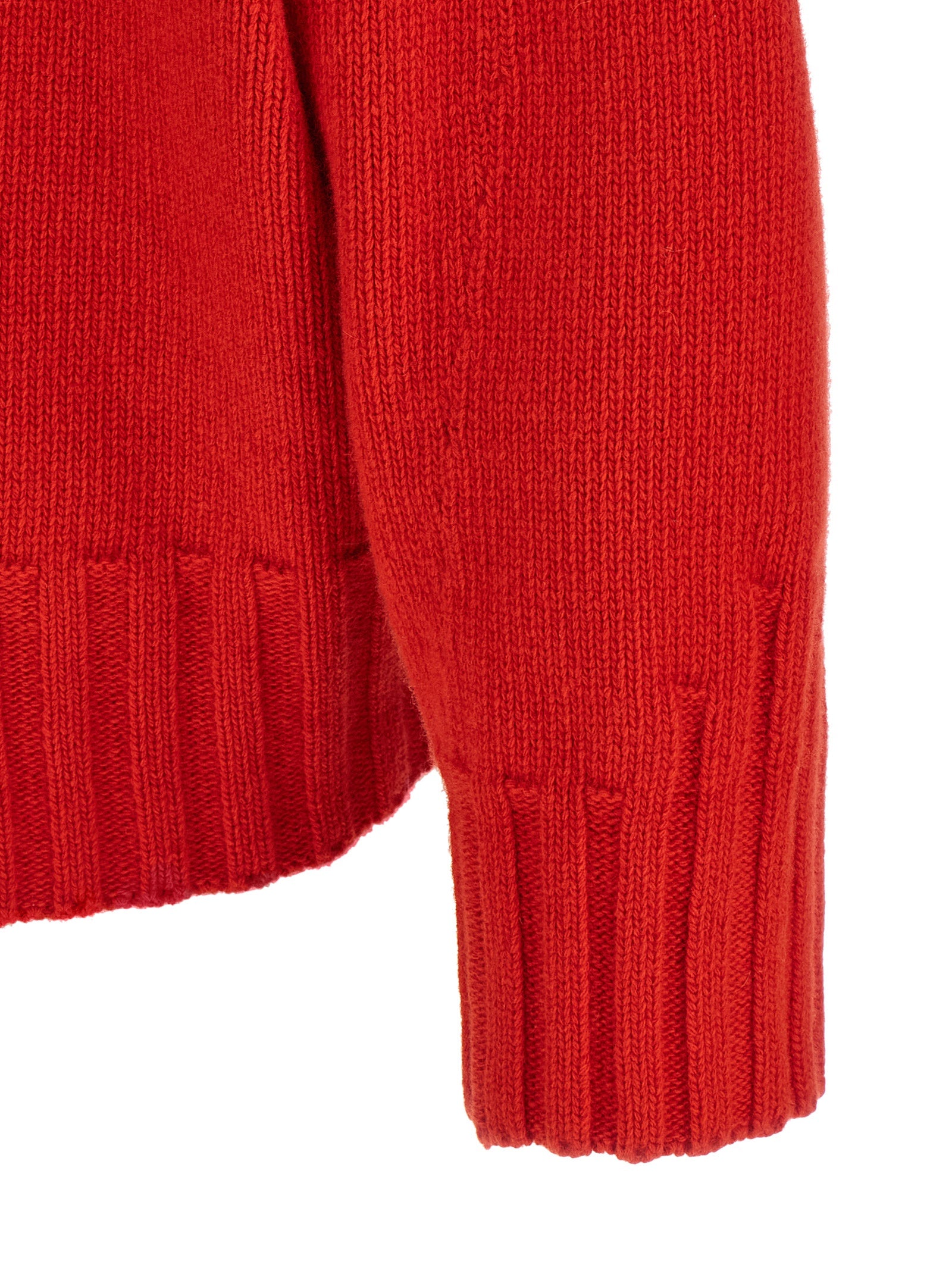 The Attico Multicolor Virgin Wool Cardigan