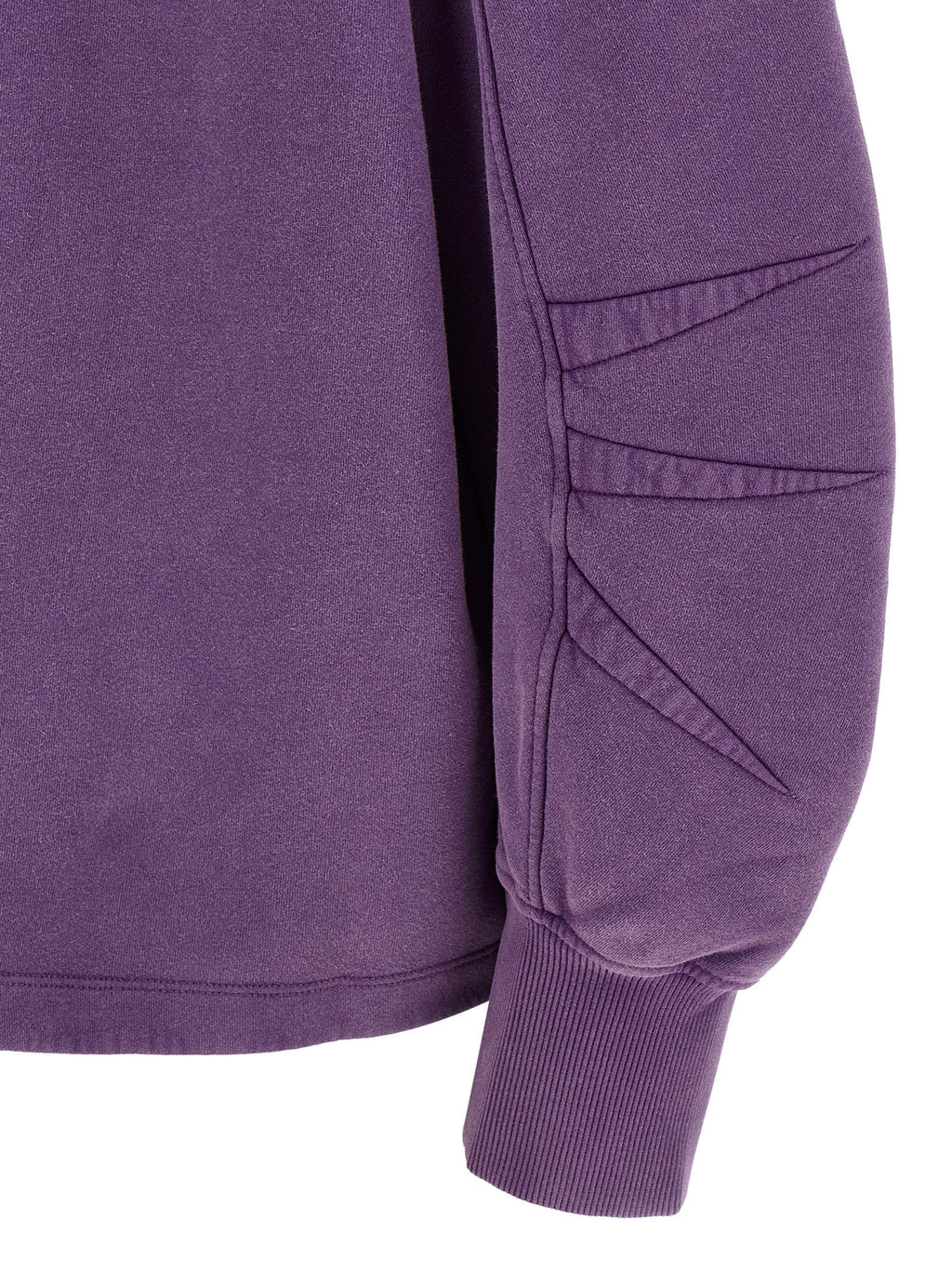 The Attico Purple Cotton Sweatshirt
