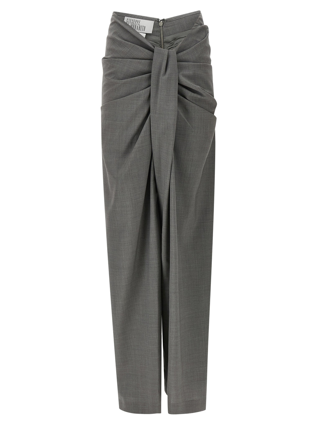Giuseppe Di Morabito Gray Virgin Wool Dress Pants