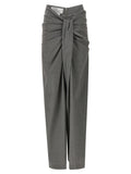 Giuseppe Di Morabito Gray Virgin Wool Dress Pants