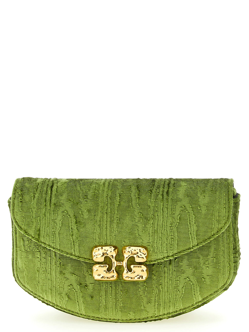 Ganni Bicolor Polyester Wallet