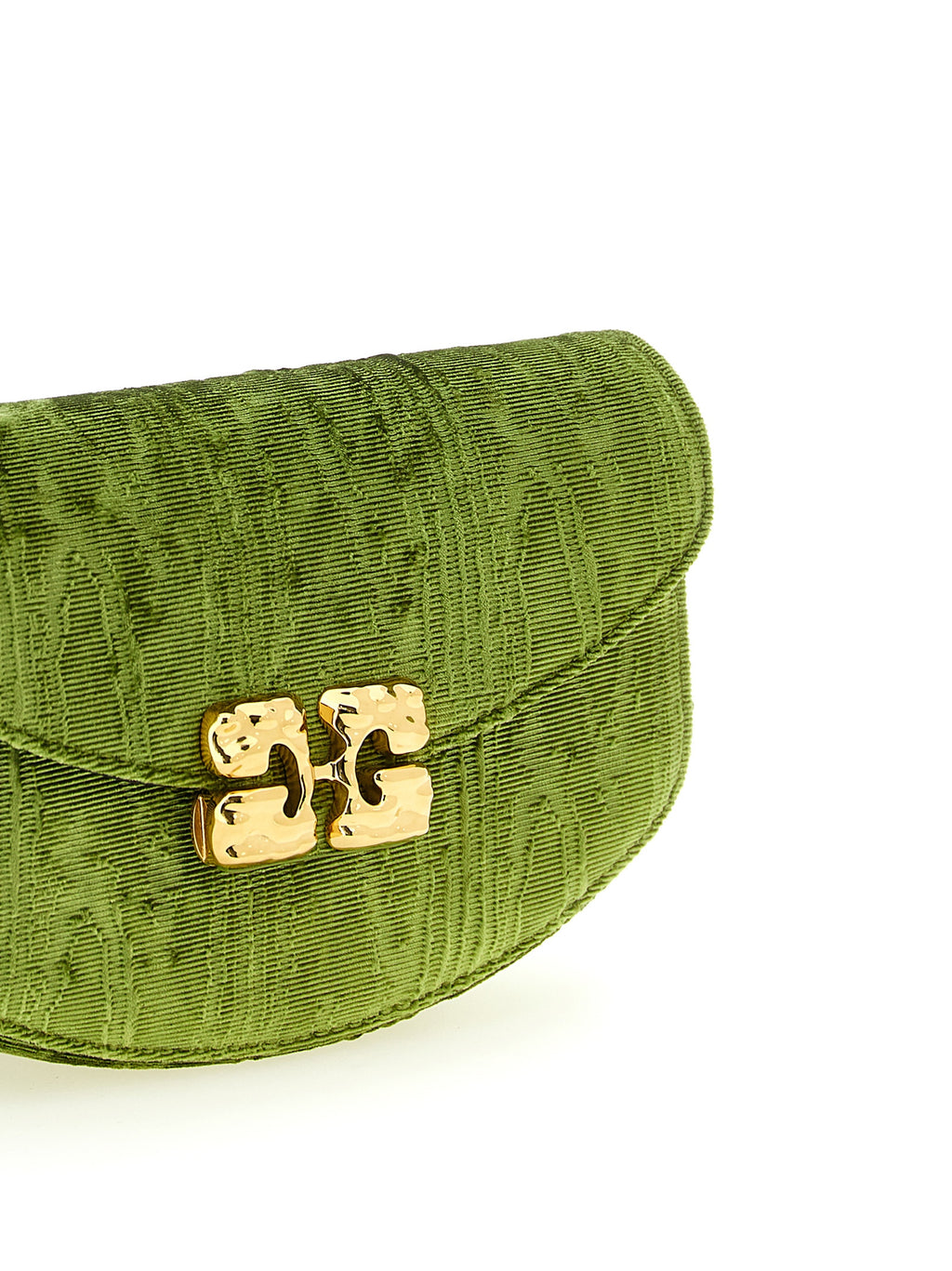 Ganni Bicolor Polyester Wallet