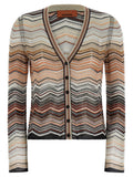 Missoni Brown Viscose Cardigan