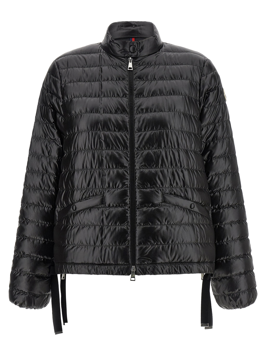 Moncler Black Polyamide Full-Length Jacket