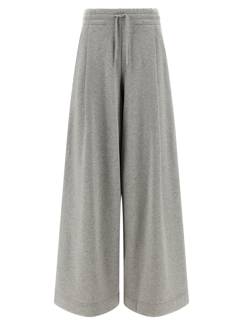 Dries Van Noten Gray Cotton Casual Pants