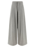 Dries Van Noten Gray Cotton Casual Pants