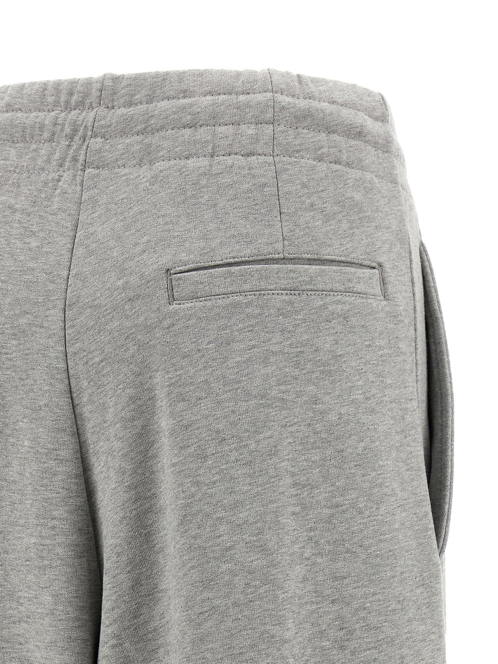 Dries Van Noten Gray Cotton Casual Pants