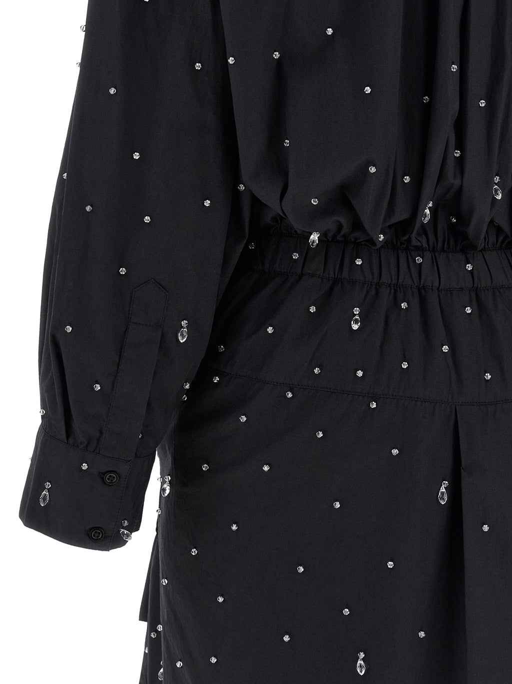 Giuseppe Di Morabito Black Cotton Short Dress