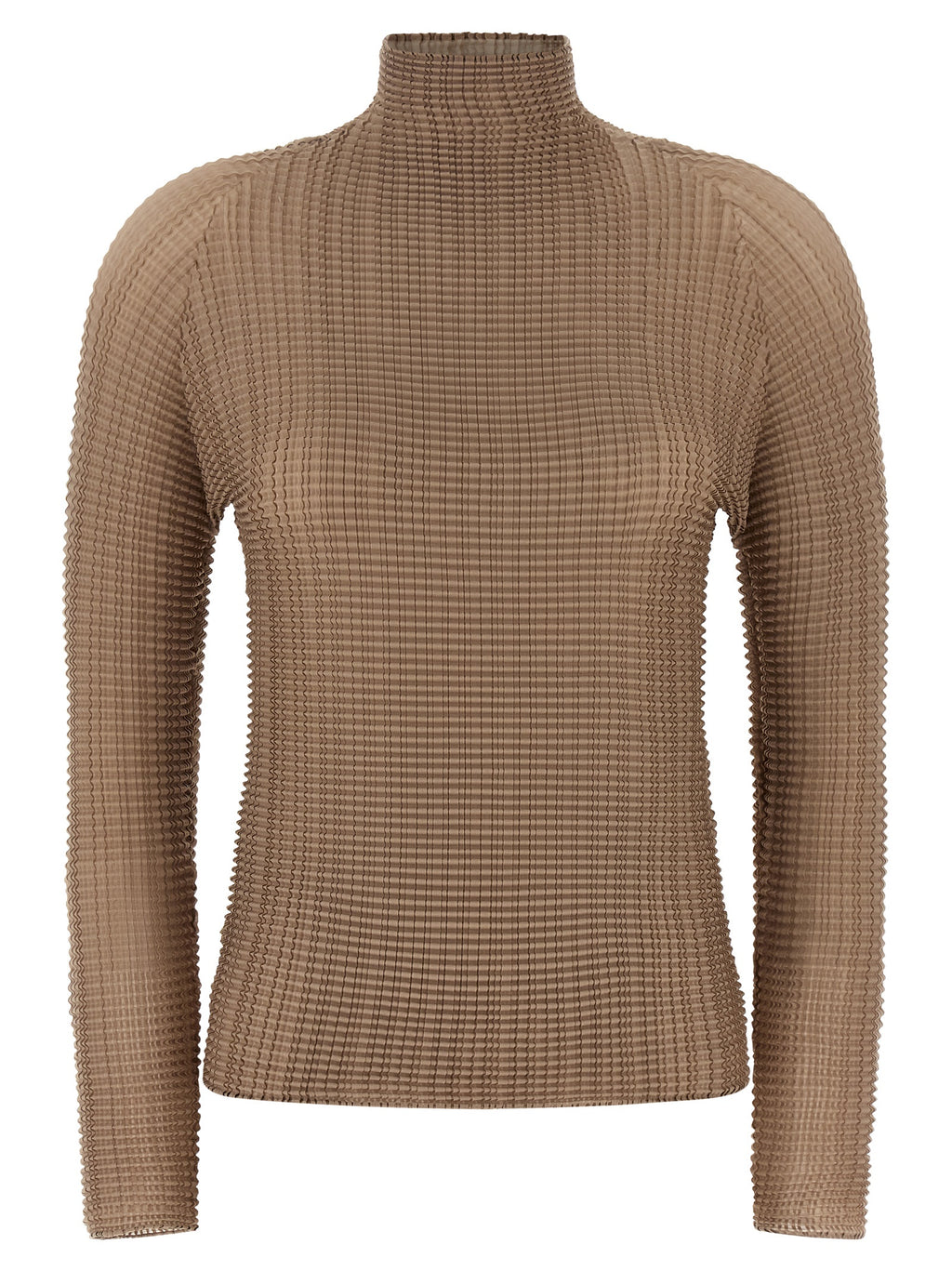 Issey Miyake Beige Polyester Blouse