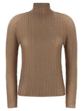Issey Miyake Beige Polyester Blouse