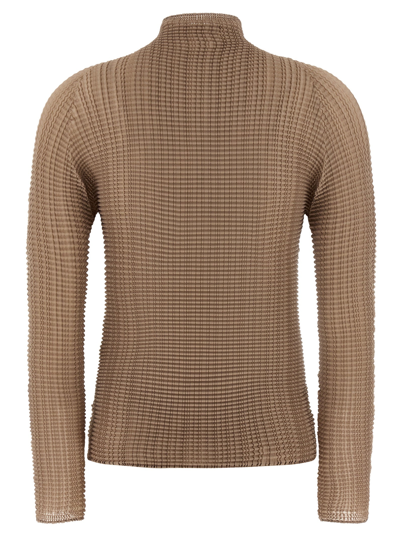 Issey Miyake Beige Polyester Blouse