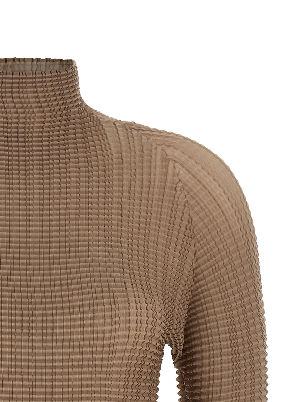 Issey Miyake Beige Polyester Blouse