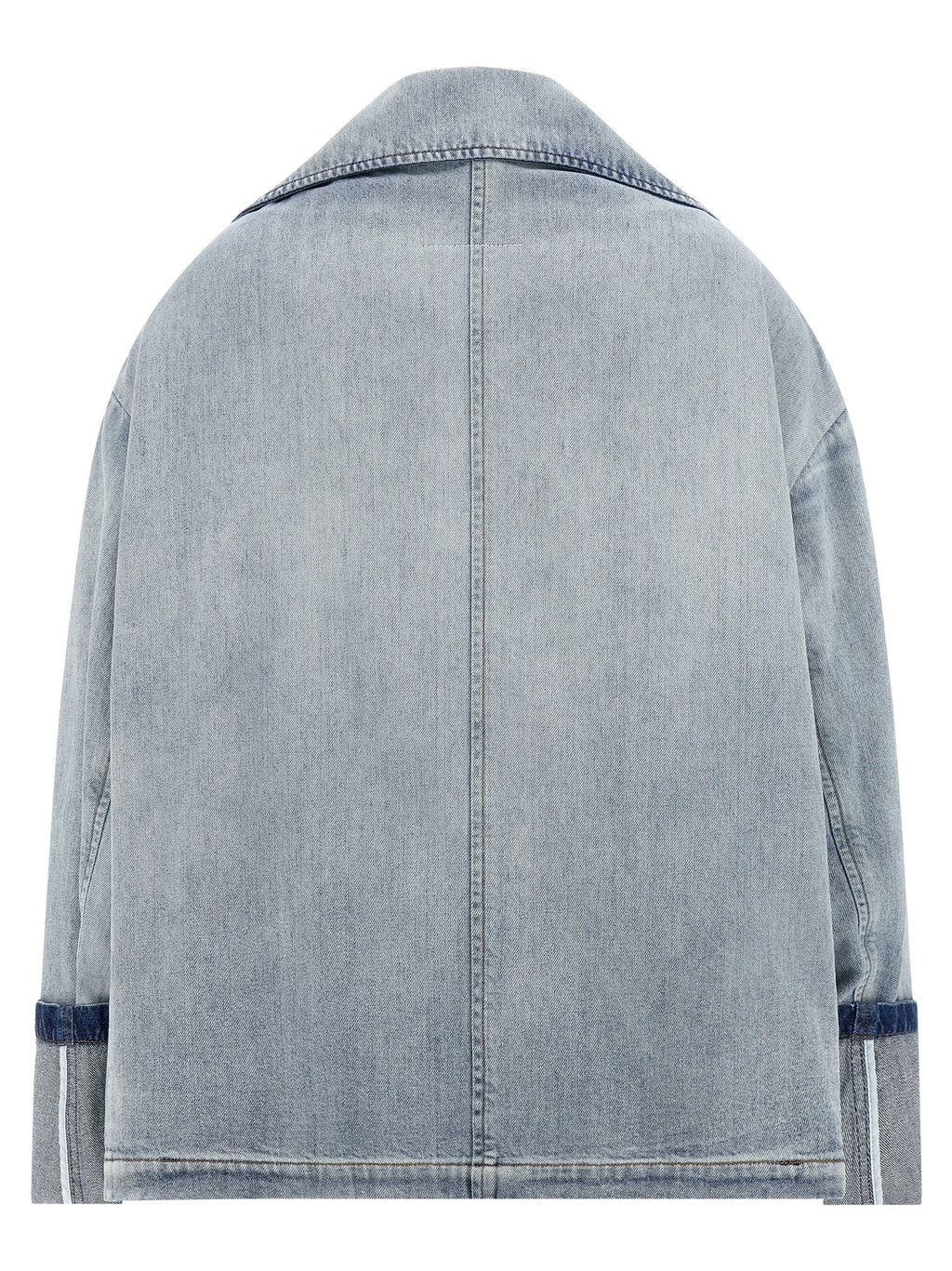 MM6 Maison Margiela Blue Cotton Denim Jacket