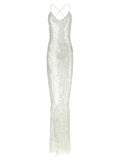 Norma Kamali White Polyamide Long Dress