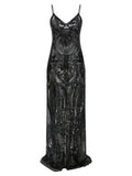 Norma Kamali Black Polyester Long Dress